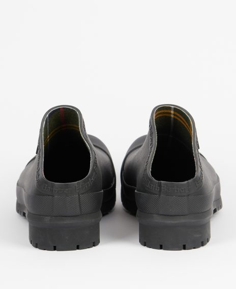 Barbour Quinn Clogs — Black