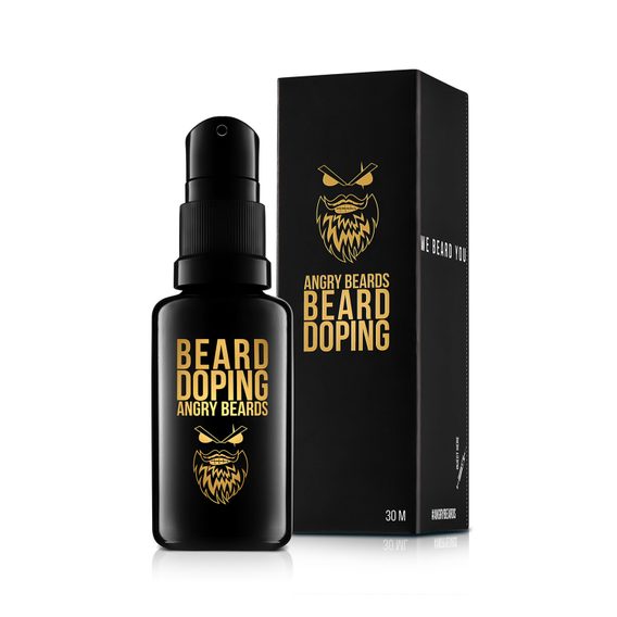 Přípravek podporující růst vousů Angry Beards Beard Doping (30 ml)