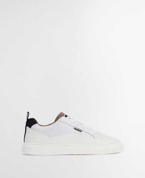 Barbour Stannington Trainers — White