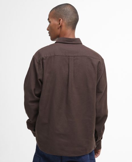 Barbour Angelo Relaxed Long-Sleeved Shirt — Bitter