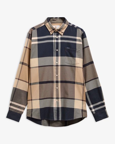 Barbour Dunoon Tailored Shirt — Birchwood Tartan