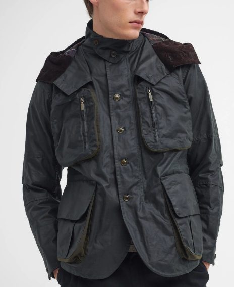 Barbour x TO KI TO Outland Waxed Jacket