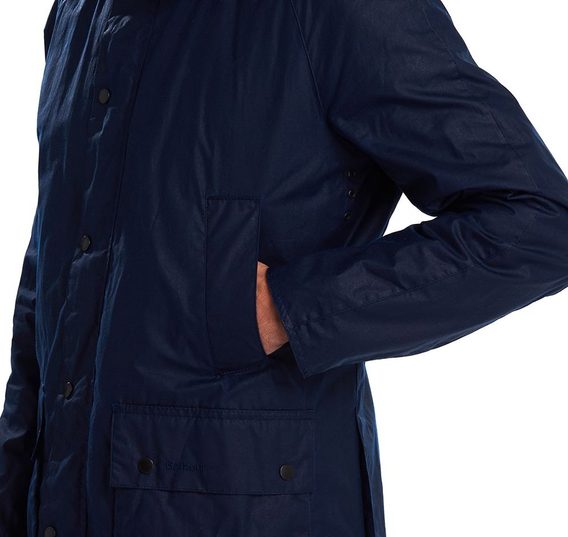 Lehká voskovaná bunda Barbour Ashby - modrá