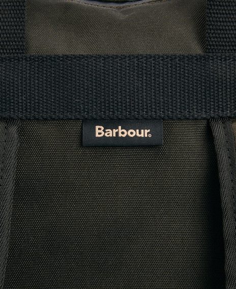 Barbour Field Wax Backpack — Olive