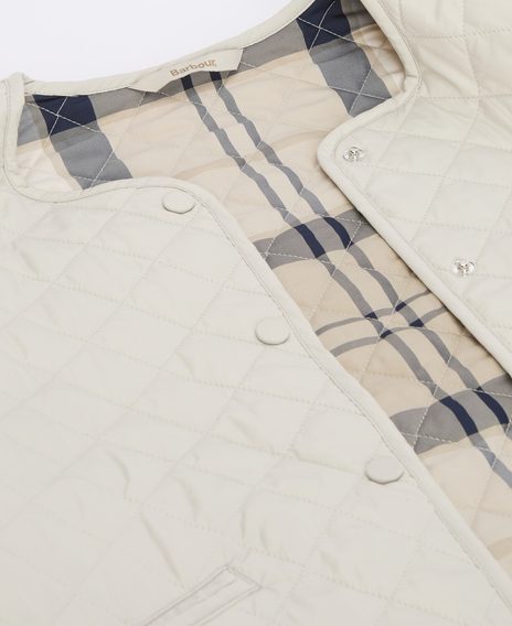 Barbour Cashel Collarless Quilted Jacket