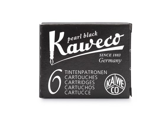 Malá krasopisná sada Kaweco v plechové krabičce - černá