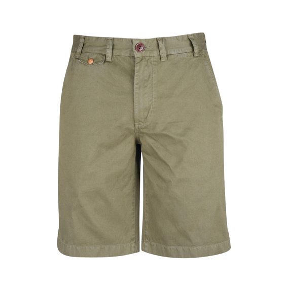 Jednobarevné kraťasy Barbour Neuston Twill Shorts - Ivy Green