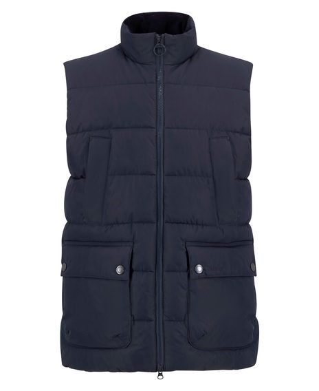 Barbour Bedale Puffer Gilet — Dark Navy