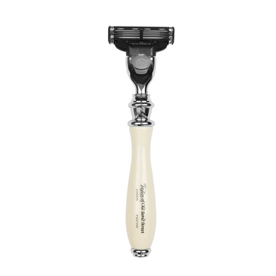 Taylor of Old Bond Street Mach 3 Shaving Razor — White