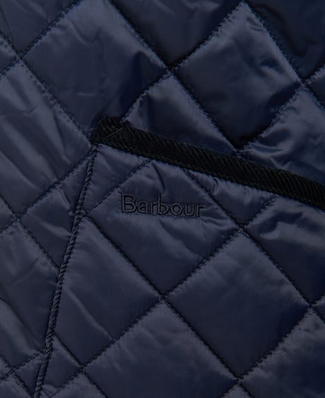 Barbour Winter Liddesdale Quilted Jacket — Navy