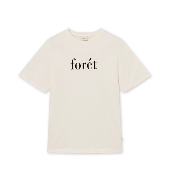 forét Resin T-shirt — Cloud/Black