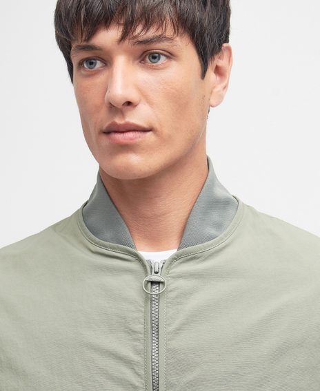 Barbour Tirrel Bomber Jacket — Dusty Green