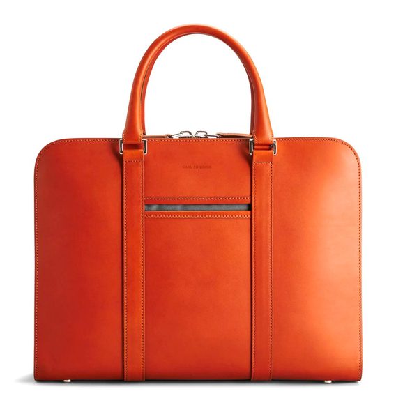 Bazar: Carl Friedrik — Palissy Briefcase (Cognac, Smooth Leather)
