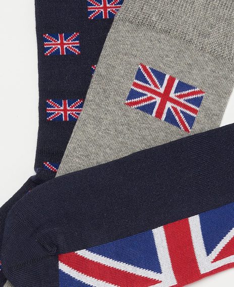 Britská dárková sada ponožek Barbour