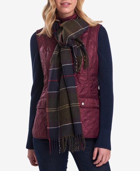 Barbour Galingale Tartan Scarf — Classic Tartan