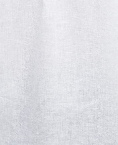 Barbour Hampton Relaxed Linen Shirt — Classic White