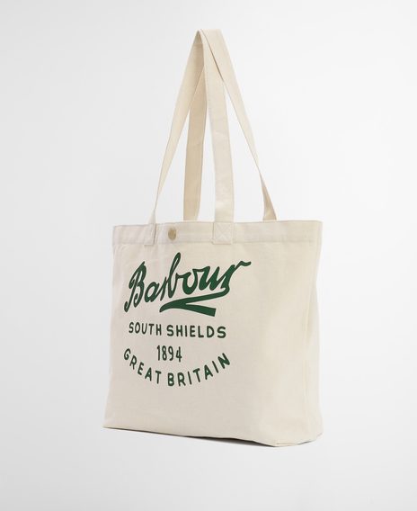 Barbour Script Tote Bag