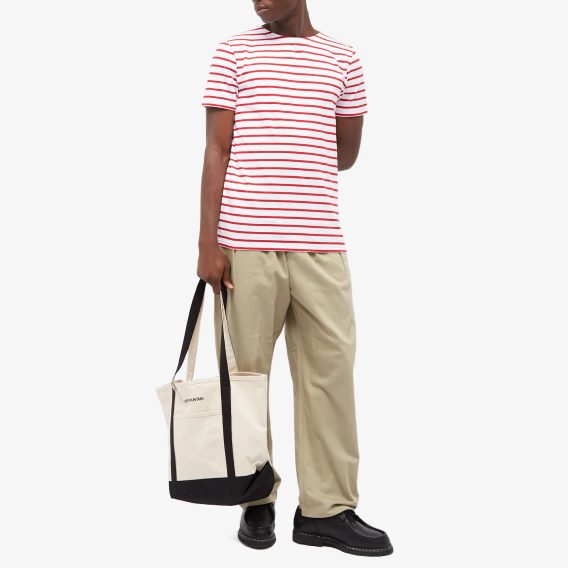 Armor Lux Sailor T-Shirt — White & Red