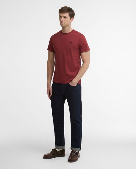 Barbour Essential Sports T-Shirt — Russet