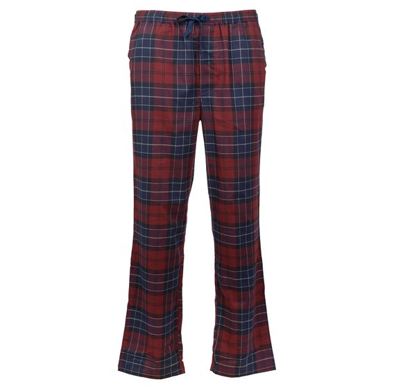 Tartanový pyžamový set Barbour Laith PJ Set - Red Tartan
