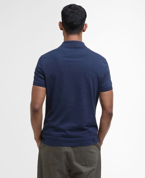 Barbour Tothill Tailored Fit Polo Shirt — Navy