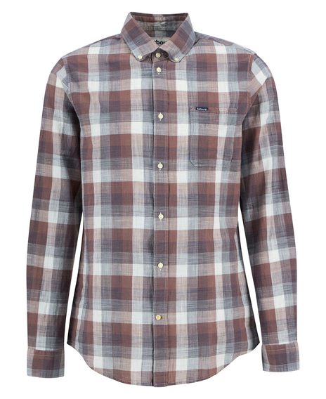 Barbour Hillroad Tailored Shirt — Peppercorn