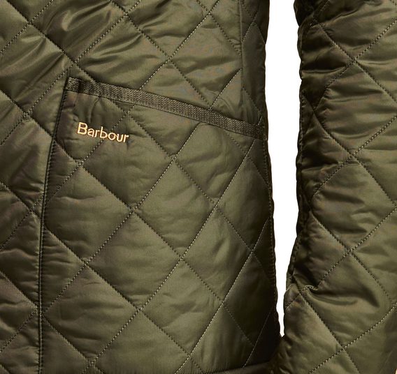 Prošívaná bunda Barbour Heritage Liddesdale - olivová