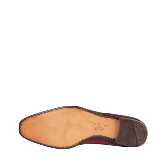 Manesy Derby — Patina Bordeaux