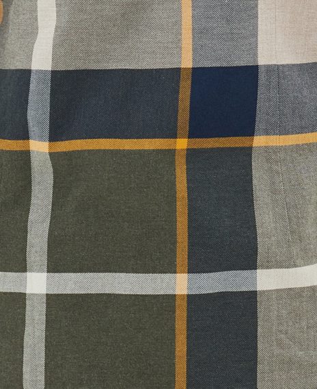 Barbour Dunoon Tailored Shirt — Forest Mist