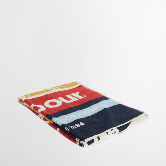 Barbour Archive Beach Towel — Barbour Beacon