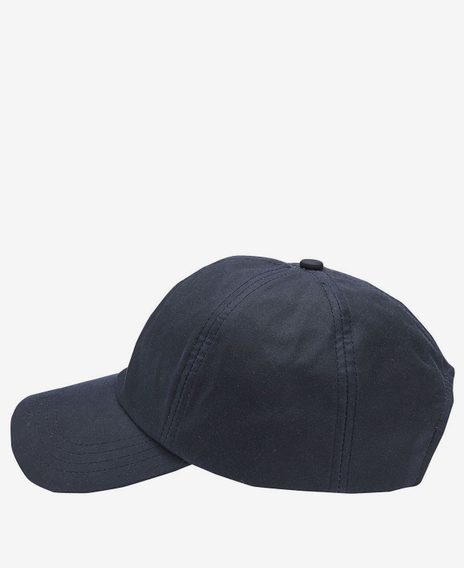 Barbour Waxed Sports Cap — Classic Navy