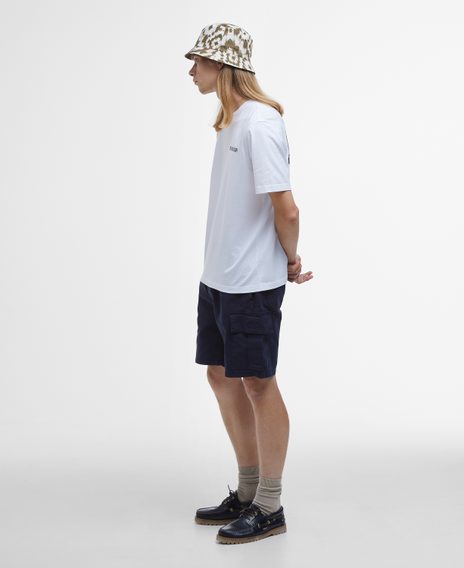 Barbour Perham Graphic T-Shirt — White
