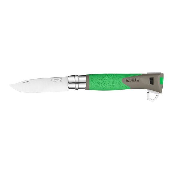 Zálesácký zavírací nůž Opinel VRI N°12 Inox - zelený