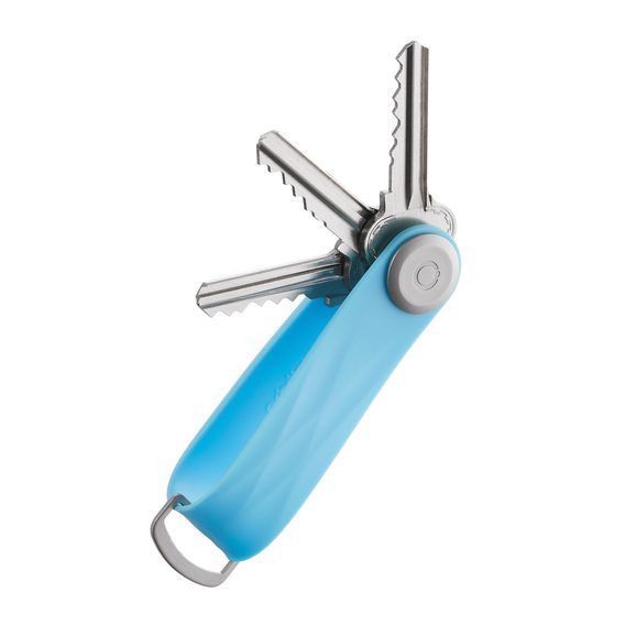 Bazar:Elastomerová klíčenka Orbitkey 2.0 - světle modrá