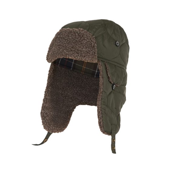 Barbour Sandbay Quilted Trapper Hat