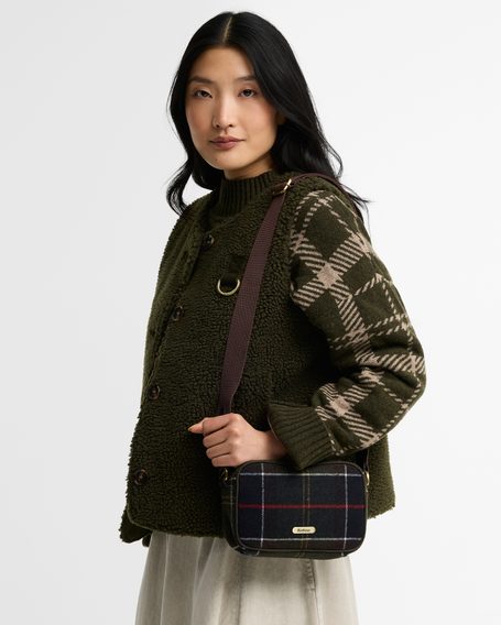 Barbour Contin Tartan Mini Crossbody Bag
