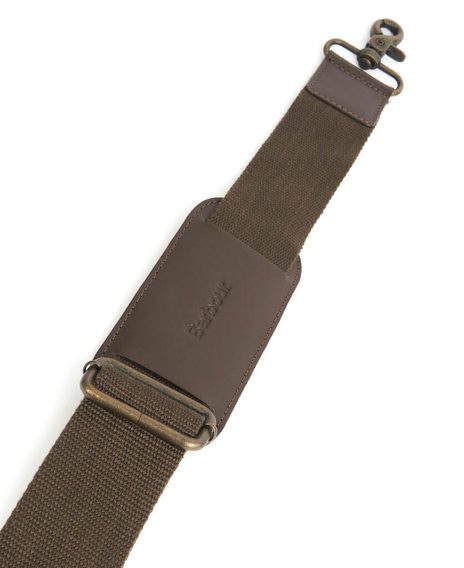 Kožená víkendová taška Barbour Highgate Leather Holdall - tmavě hnědá