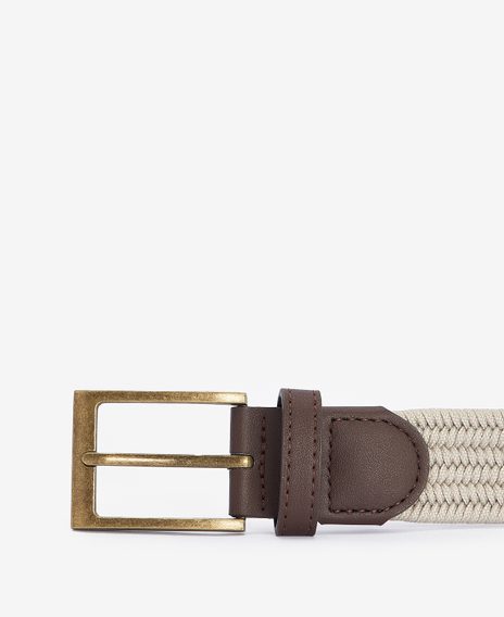 Barbour Nevis Webbing Belt — Mist