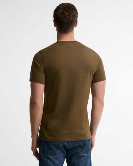 Barbour Pheasant Graphic Tailored T-Shirt — Olive