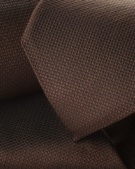 Charles Tyrwhitt Stain Resistant Tie — Chocolate Brown