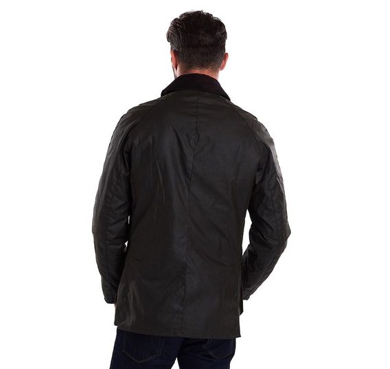 Barbour Ashby Wax Jacket — Olive