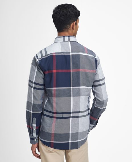 Barbour Dunoon Tailored Shirt — Blue Granite