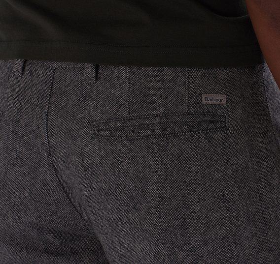 Vlněné kalhoty Barbour Neuston Wool - antracit