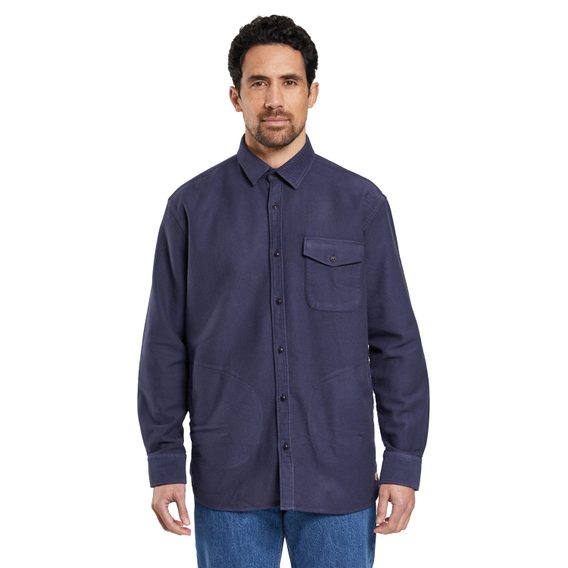 Bavlněná overshirt Armor Lux Surchemise — Rich Navy