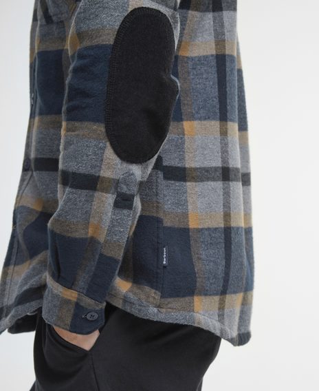 Barbour Rhobell Tailored Shirt — Grey Marl