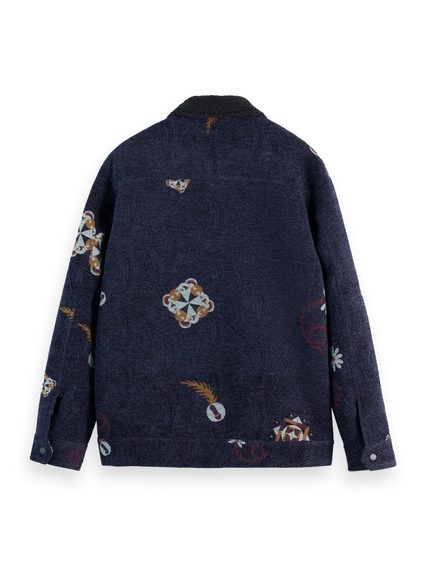 Scotch & Soda — Swirl Poetry Jacquard Trucker