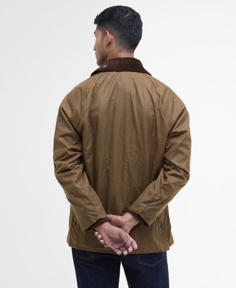 Barbour Bedale Wax Jacket — Bark