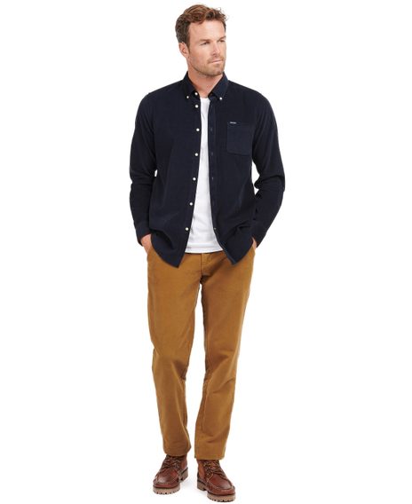 Barbour Ramsey Tailored Shirt — Navy