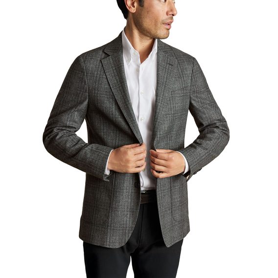 Charles Tyrwhitt Italian Luxury Check Jacket