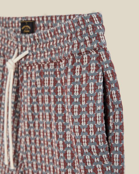 Portuguese Flannel — Abstract Tile Shorts